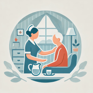 A simple image focused on home care services feat converted
